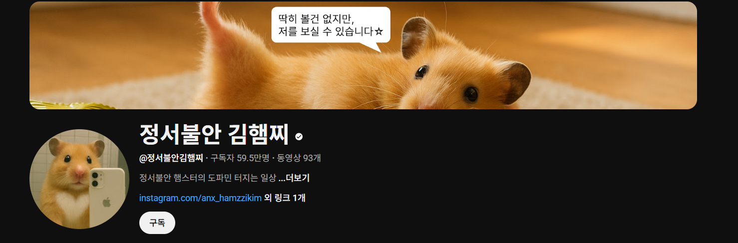 🐹 “AI 인플루언서” 정서불안 김햄찌가 히트친 진짜 이유는?