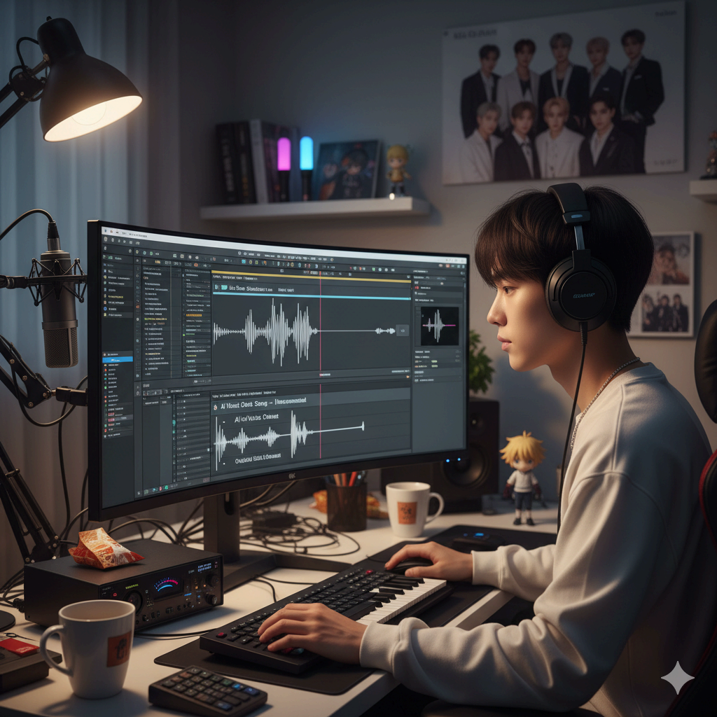 🎵 AI 노래, 내 최애 노래를 아이돌 버전으로 들을 수 있다고?