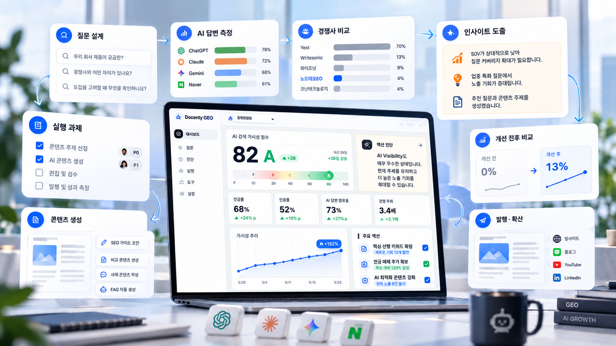 우리 회사에 맞는 GEO·AI 파트너사 고르는 5가지 기준